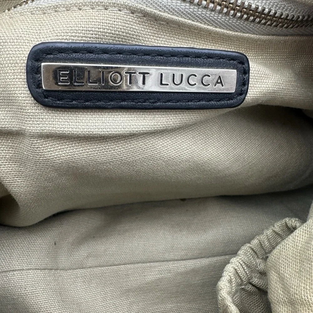Elliott Lucca‎ Hobo Handbag Purse Chunky Buckle Shoulder Bag